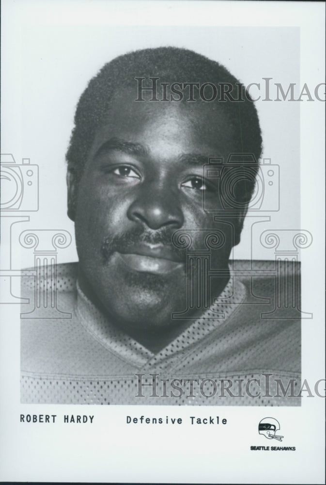 Press Photo of Robert Hardy of the Seattle Seahawks - Historic Images