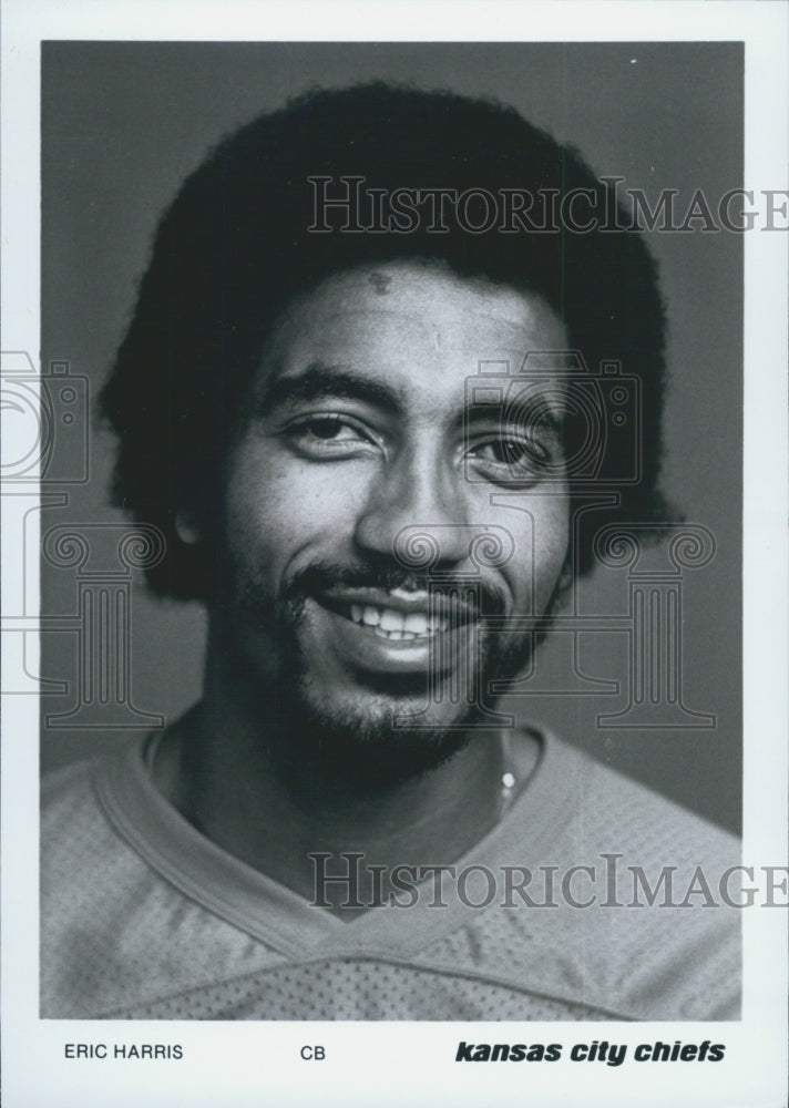 Press Photo of Kansas City Chiefs Eric Harris - Historic Images