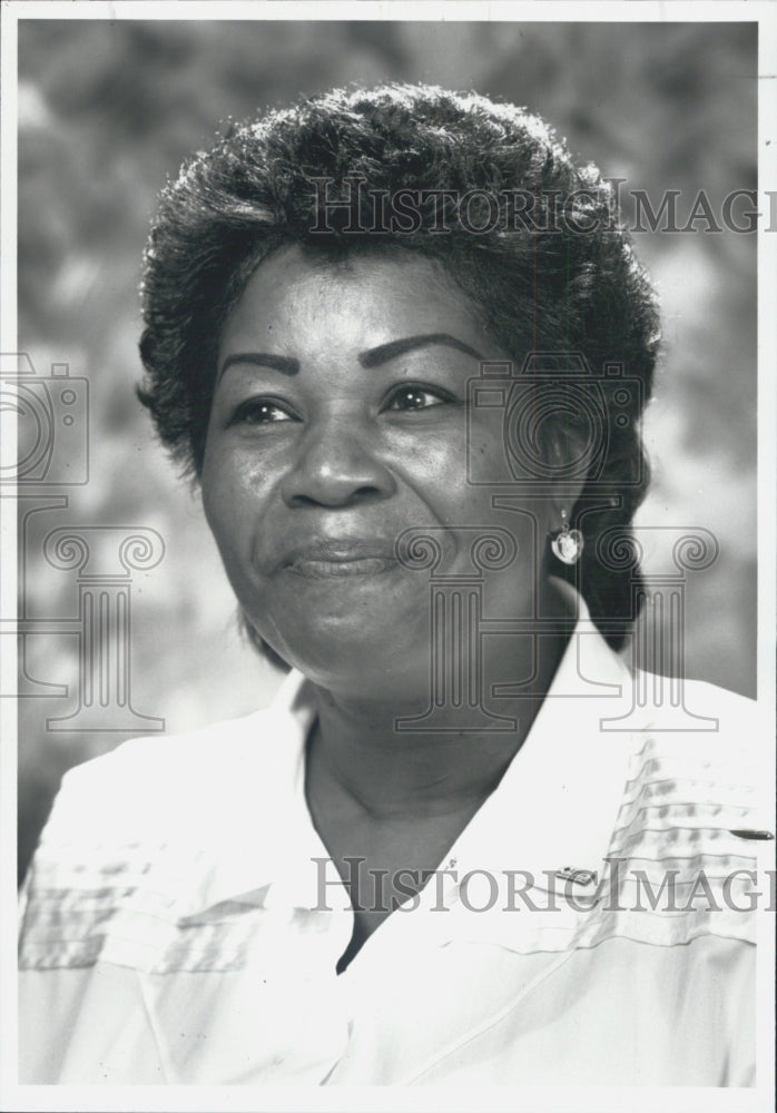 1990 Press Photo Carolina Hammond Graduate Nurse Tampa General Hospital - Historic Images