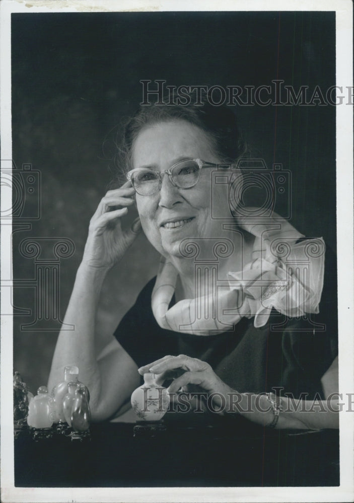 1970 Miss Ruby Diamond, benefactor for Florida State University - Historic Images