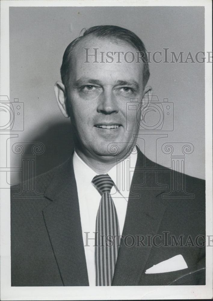 Press Photo Richard A. parker ed Hammond Manager - Historic Images