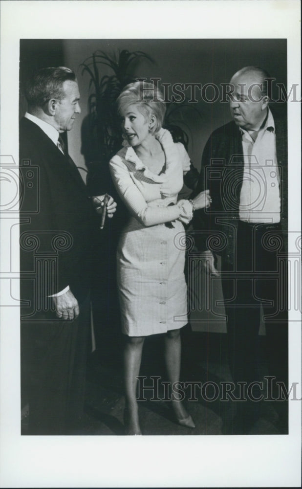 Press Photo Actress Connie Stevens and Actor J. Pat O&#39;Malley - Historic Images