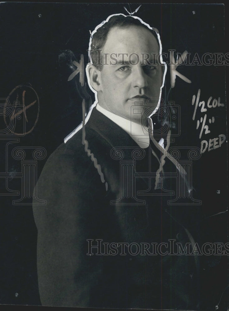 1926 Alvin Macauley, President Packard Motors. - Historic Images