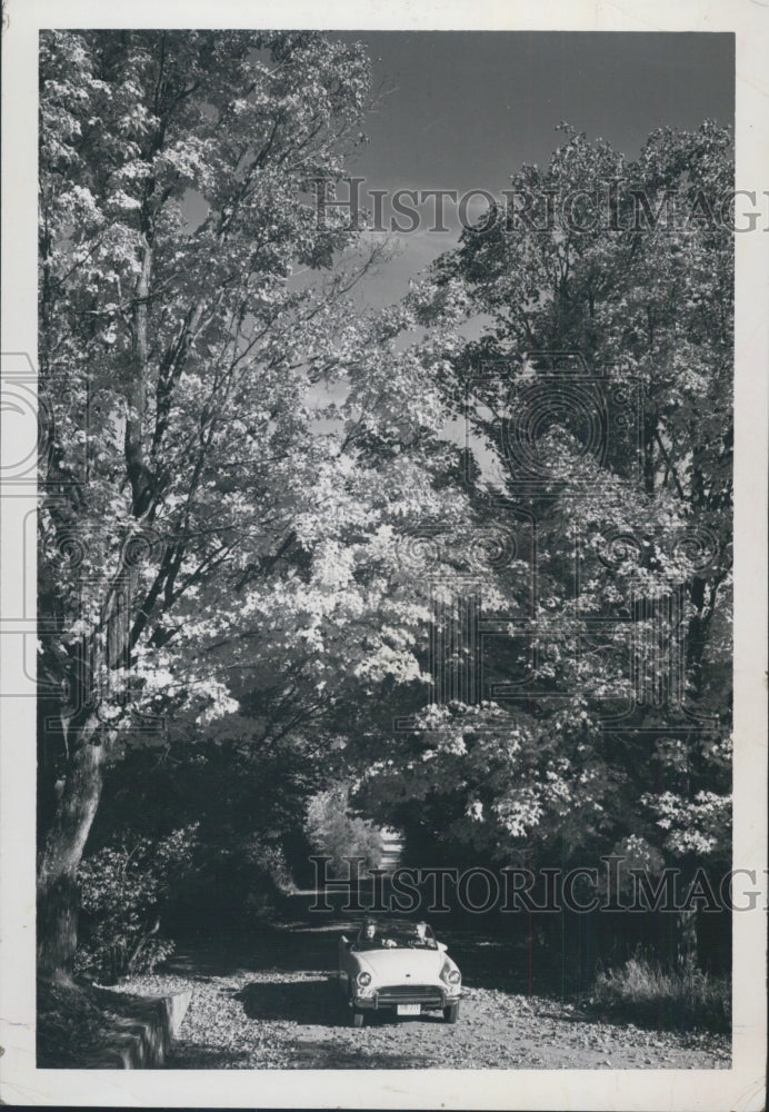 1992 Press Photo Canada&#39;s Laurentian Mountain - Historic Images