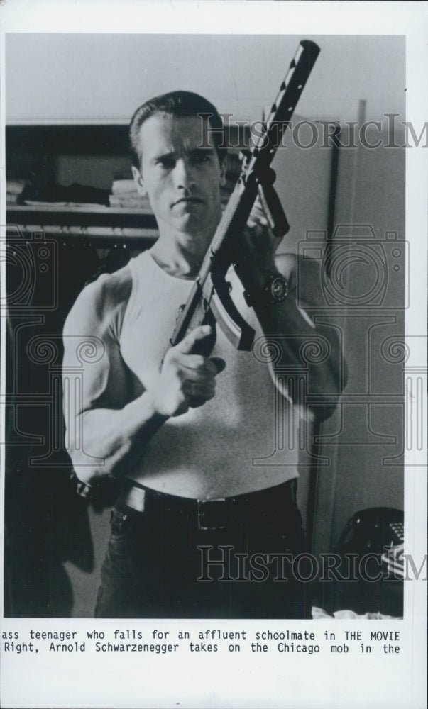 Press Photo Actor Arnold Schwarzenegger - Historic Images