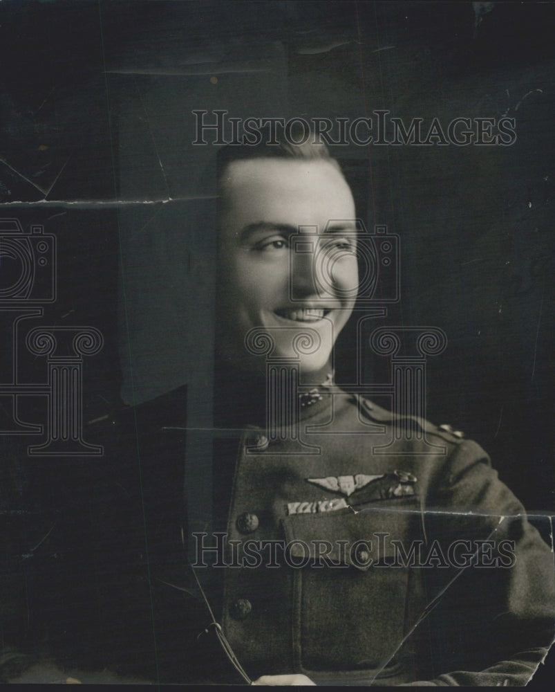 1925 Press Photo Captain E.V. Rickenbacker VP of Rickenbacker Motor Comp - Historic Images