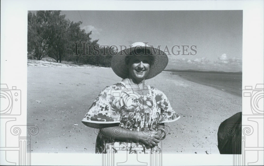 Press Photo Anne B. Davis Stars in &quot;Butterfly Island&quot; on CBN - Historic Images