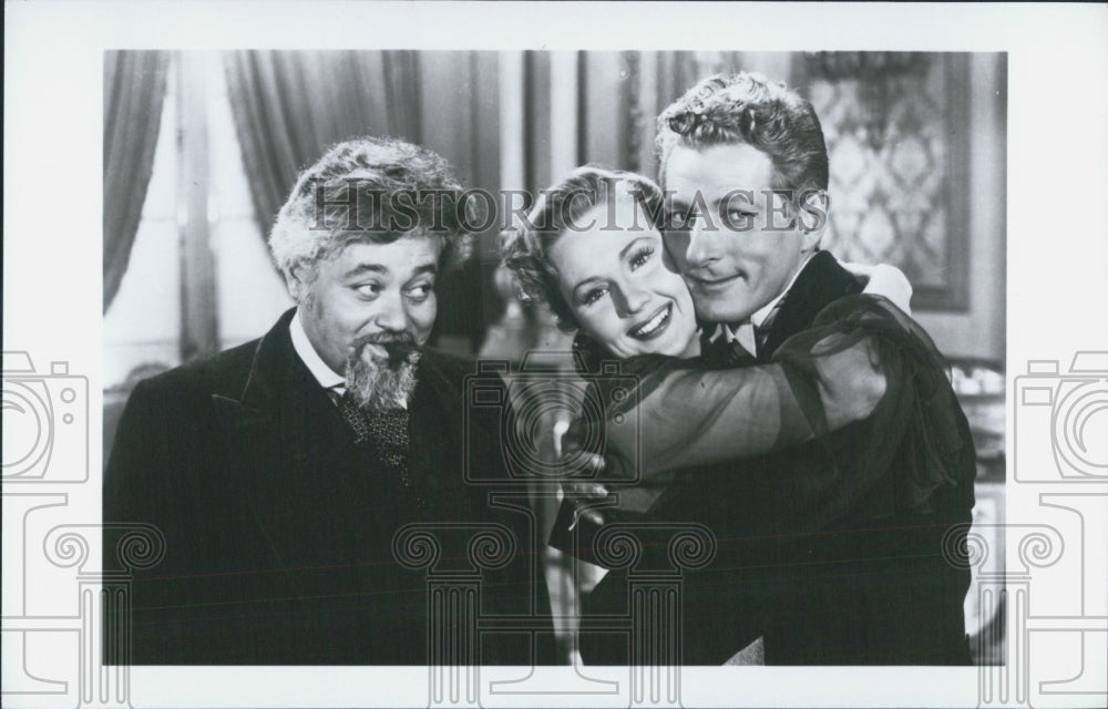 Press Photo Danny Kaye & Virginia Mayo Star In "A Song Is Born" - Historic Images
