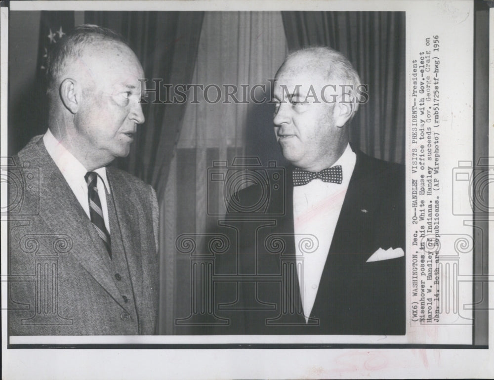 1956 President Eisenhower - Historic Images