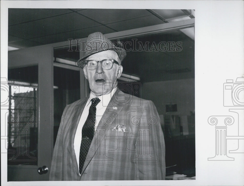 1970 New Port Richey Councilman William F Hammerly - Historic Images