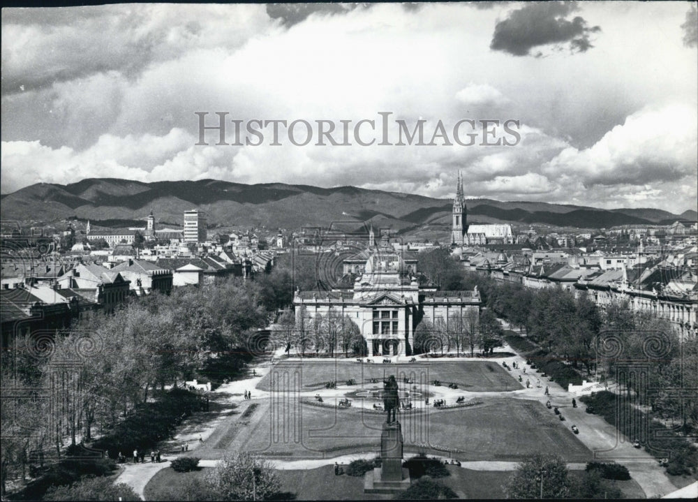 Press Photo Yugoslavia City of Zagreb - Historic Images