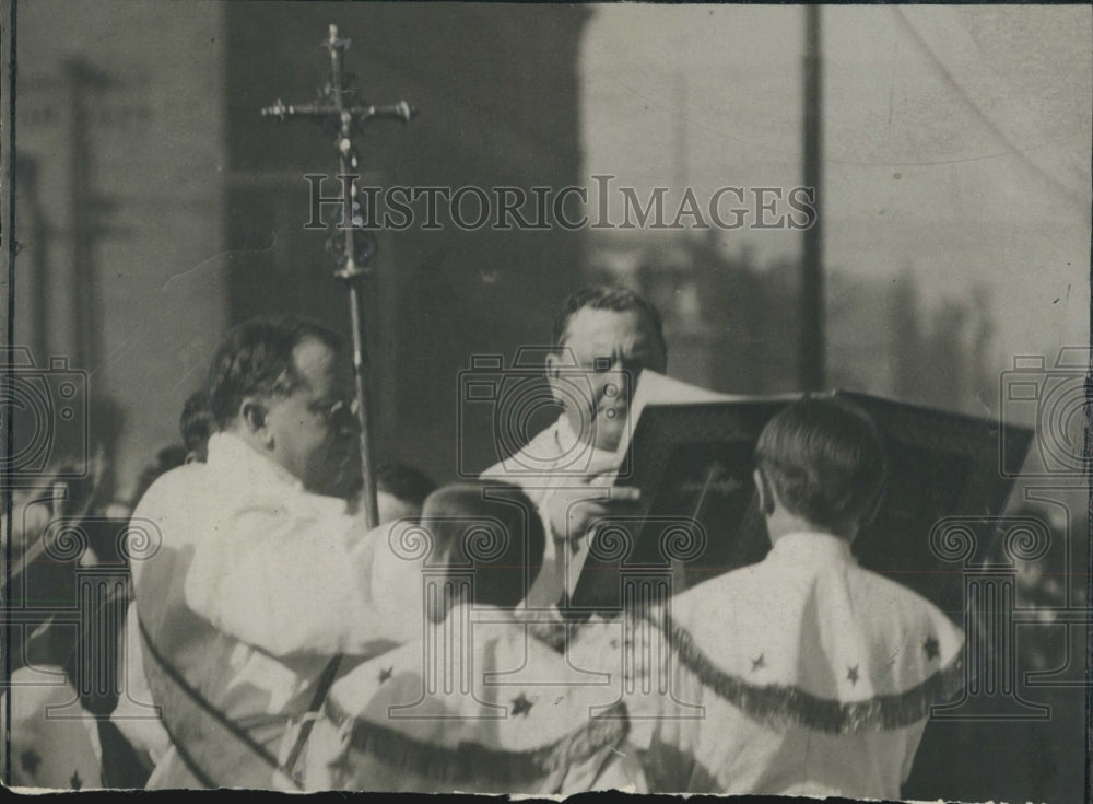 Press Photo Archbishop Grangley - Historic Images