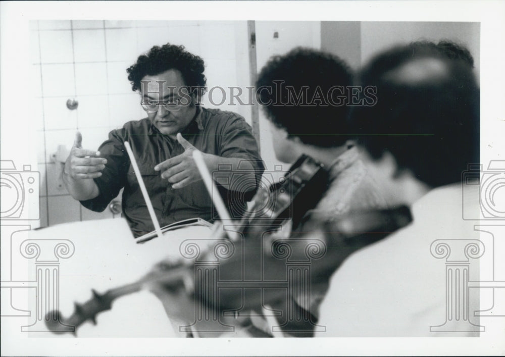 1996 Press Photo Walter Zimmerman chamber music composer - Historic Images