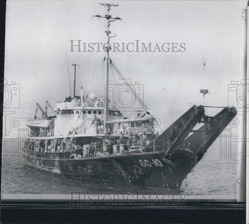 1970 Haitian Coast Guard vessel Jean Jacques Dessaline. - Historic Images