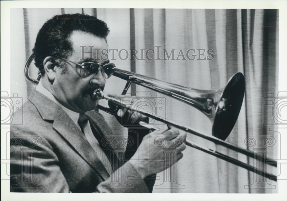 1986 Press Photo Jimmy Wilkins - Historic Images