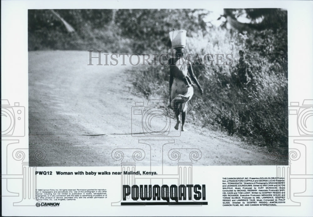 Press Photo Powaqqatsi-Life in Transformation. Experimental Documentary Film - Historic Images