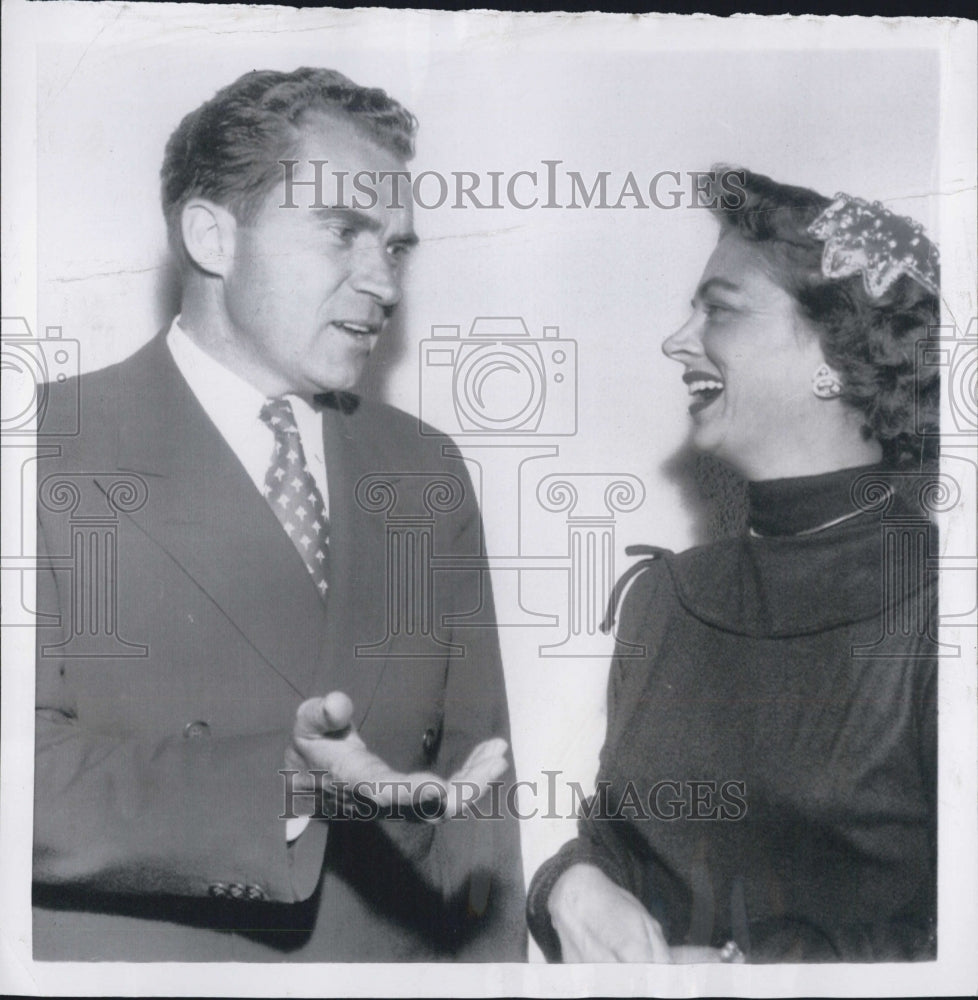 1954 Richard Nixon Vice President Mildred Younger State Senate - Historic Images