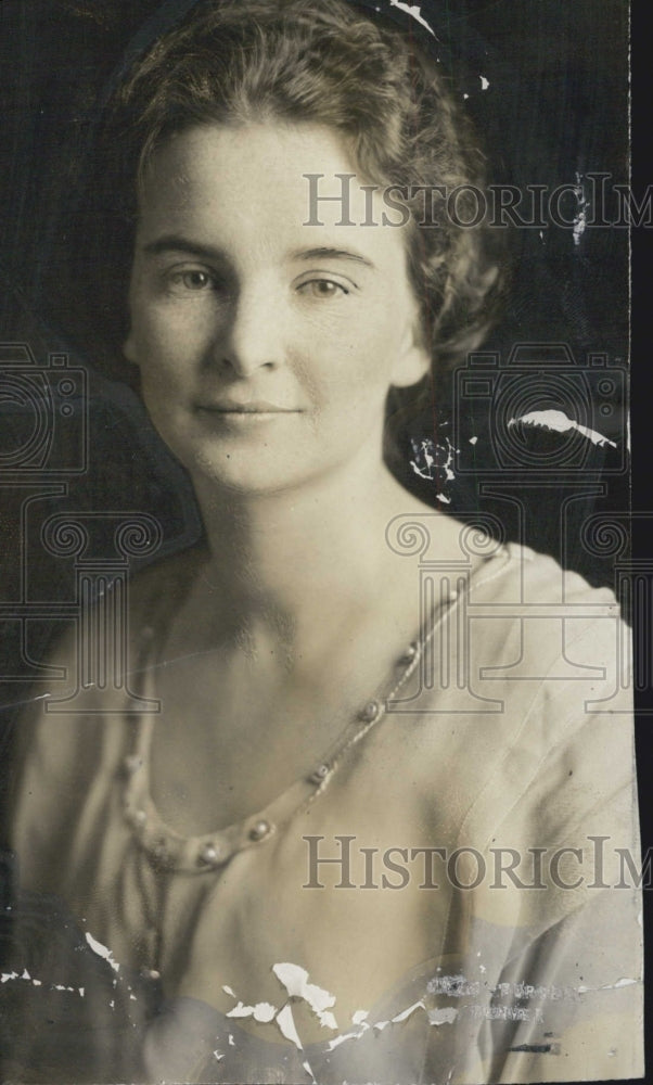 1922 Mrs Robert Steel Denver Colorado Matron Portrait - Historic Images