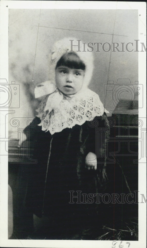 1943 George Jean Z. age of 3. - Historic Images