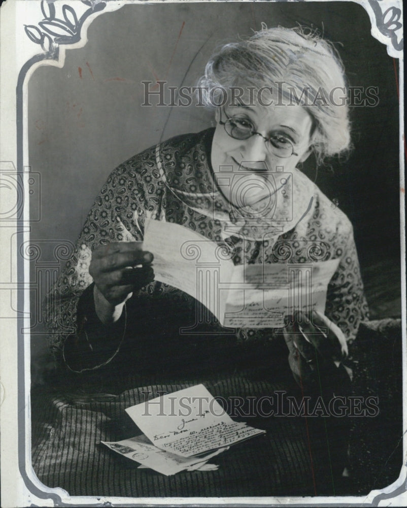 Press Photo Actress Mary Carr - Historic Images
