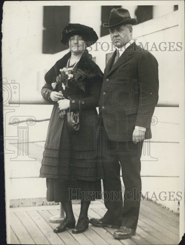 1925 Press Photo Colonel Mrs R.E. olds League Comission - Historic Images
