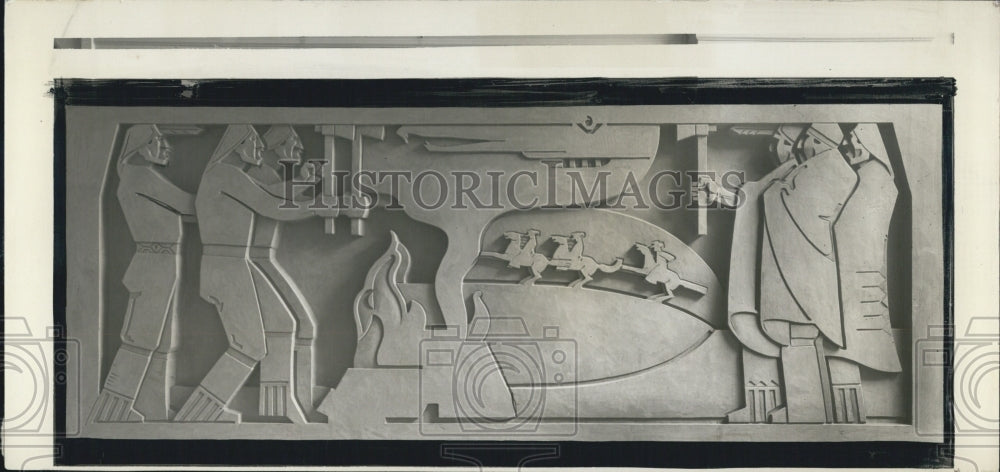 1931 John David Brein Art Panels - Historic Images