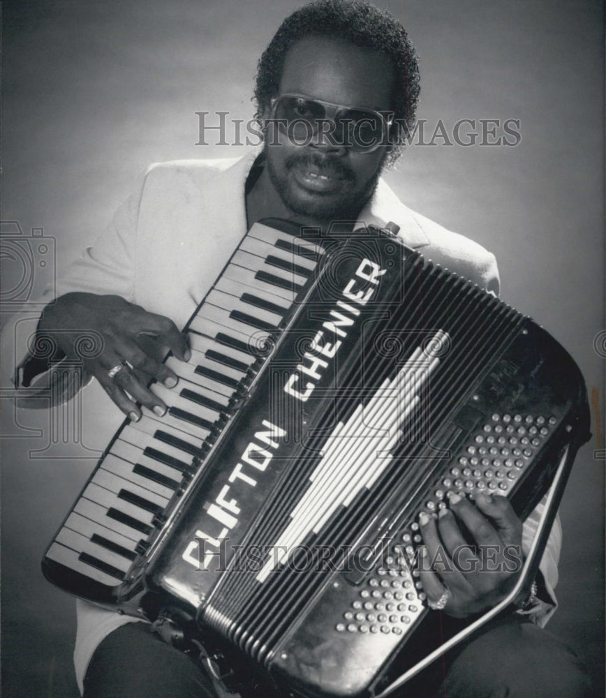 1988 Press Photo C.J Chenier, Musician . - Historic Images