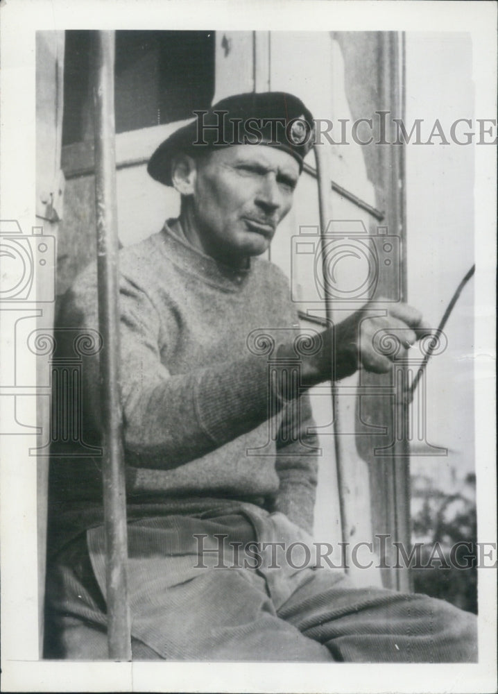 1943 Press Photo Gen. Sir Bernard L. Montgomery British Eighth army - RSG47999 - Historic Images