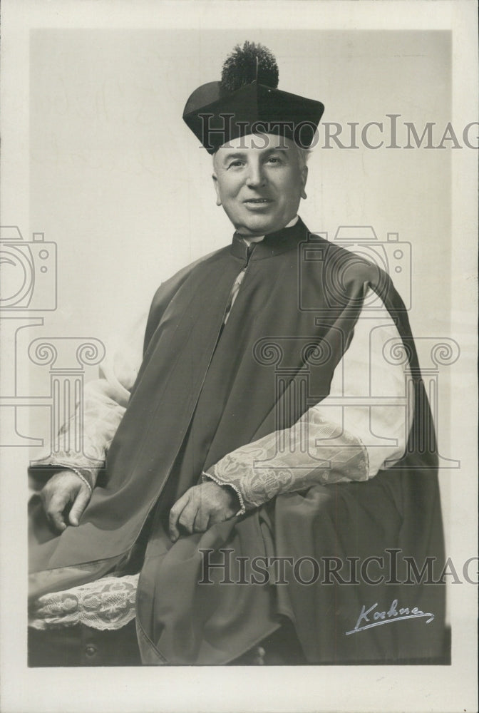 1949 Press Photo  The Rt.Rev.Msgr. Patrick J. McGuire of St Laurence Church - Historic Images