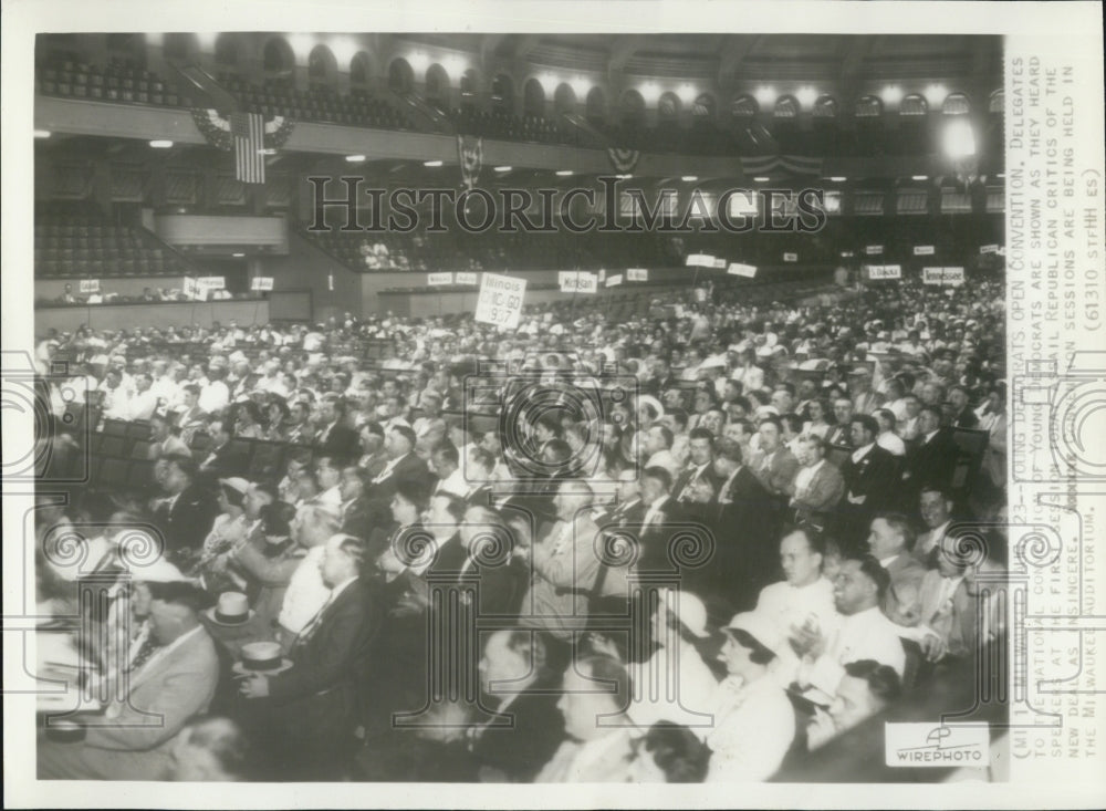 1935 Press Photo Young Democrats Convention - RSG48641 - Historic Images