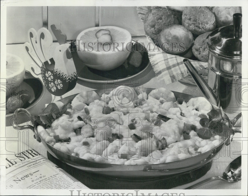 1979 Press Photo &quot;Try Shrimp scramble for Easter breakfast. - Historic Images