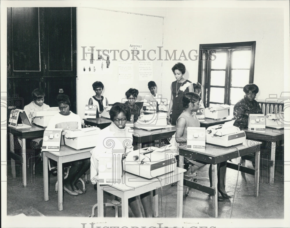 1967 Neighborhood Youth Corps-Work Study Program Midway Technical - Historic Images