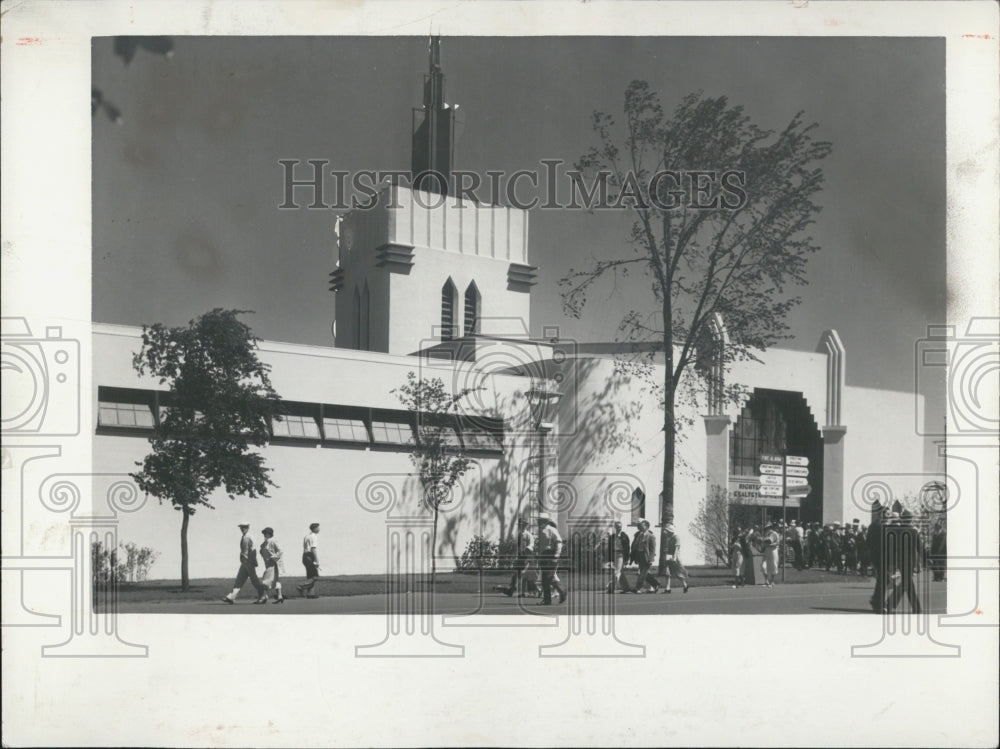 1981 Press Photo Chicago&#39;s Hall of Religion. - Historic Images