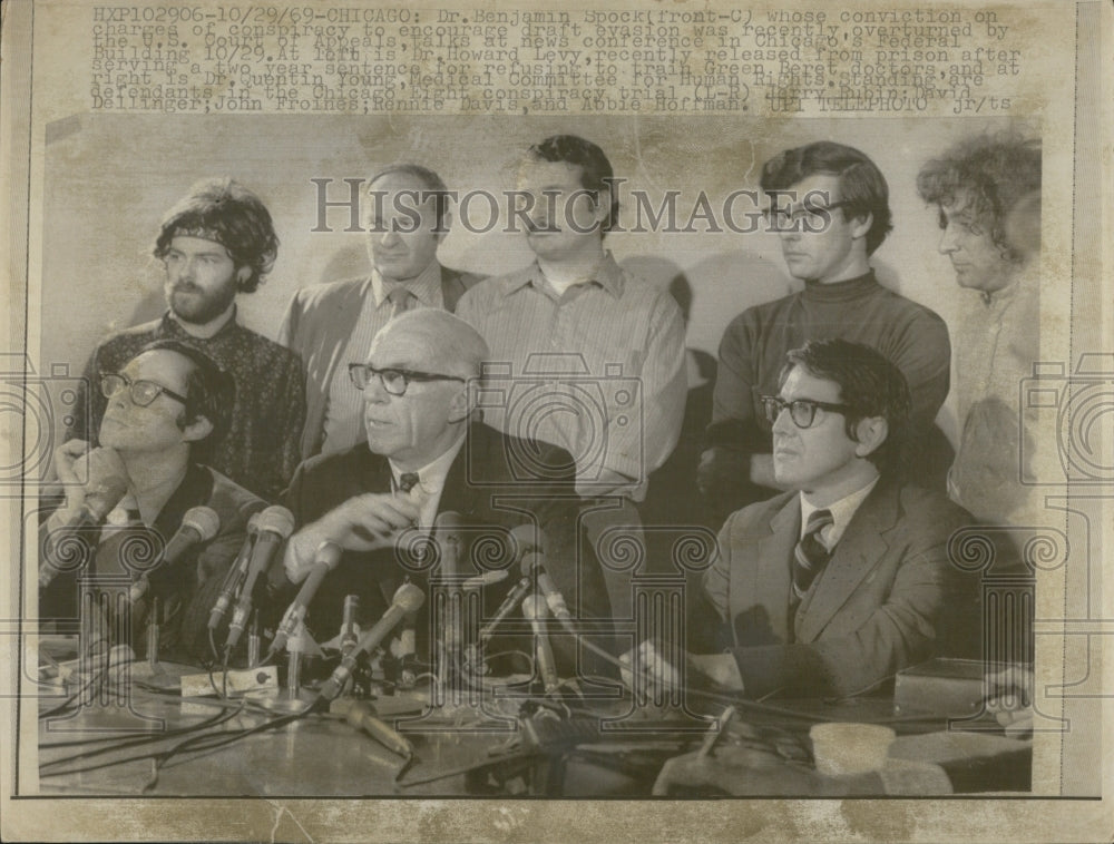 1969 Democratic Party Dr. Benjamin Spock - Historic Images