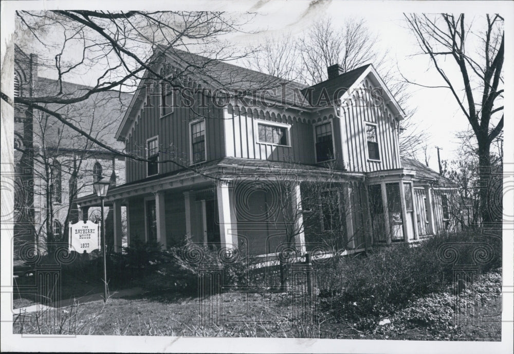 1967 Press Photo Bayberry House - Historic Images