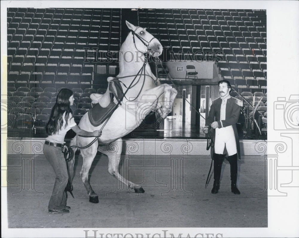 1973 Royal Lipizzan Stallions - Historic Images