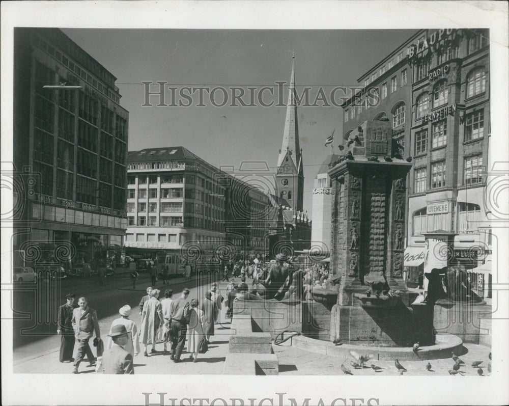 Press Photo Hamburg Germany - Historic Images