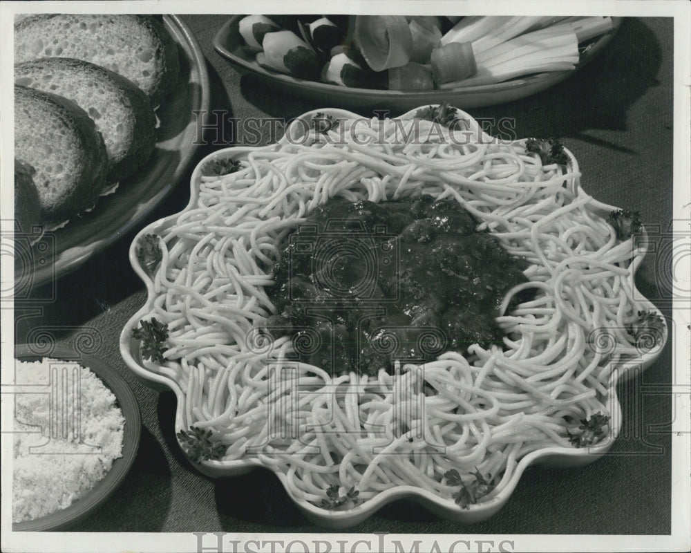 1961 Spaghetti - Historic Images