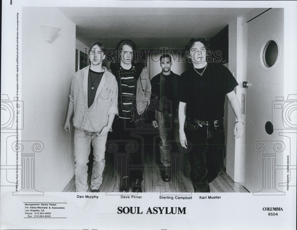 1995 Press Photo Soul Asylum - Historic Images