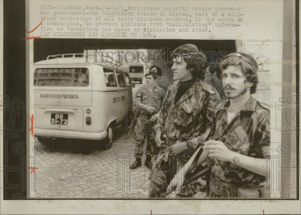 1975 Portuguese Security troops Military - Historic Images