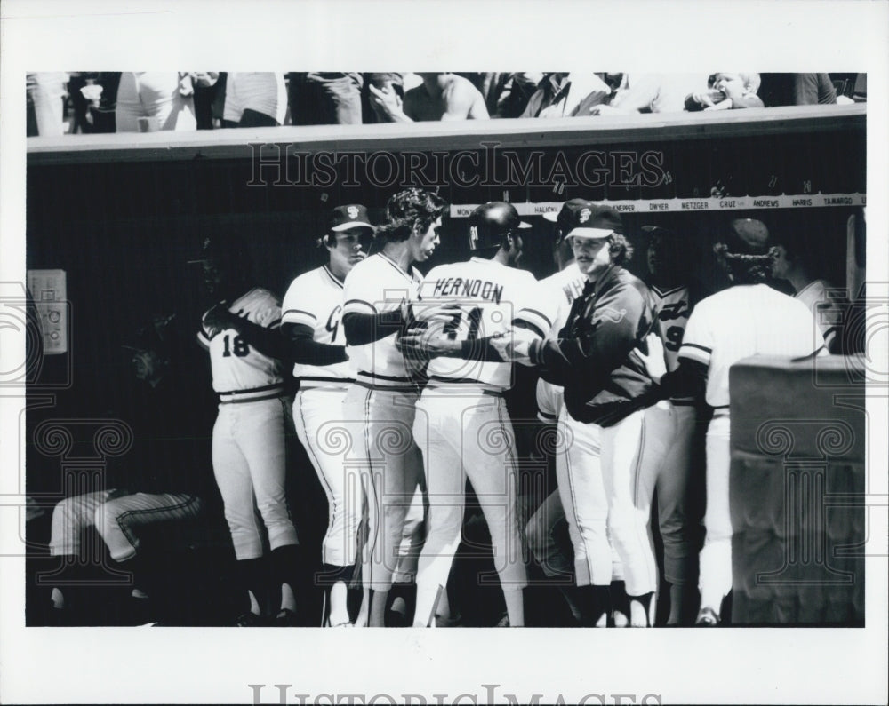 Press Photo MLB&#39;s San Francisco Giants - Historic Images