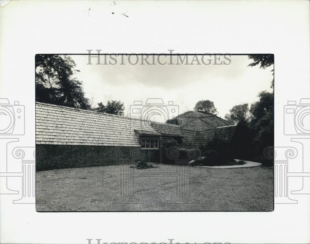 1986 Press Photo Kenneth Weiner home 4405 Maple Bloomfield - Historic Images