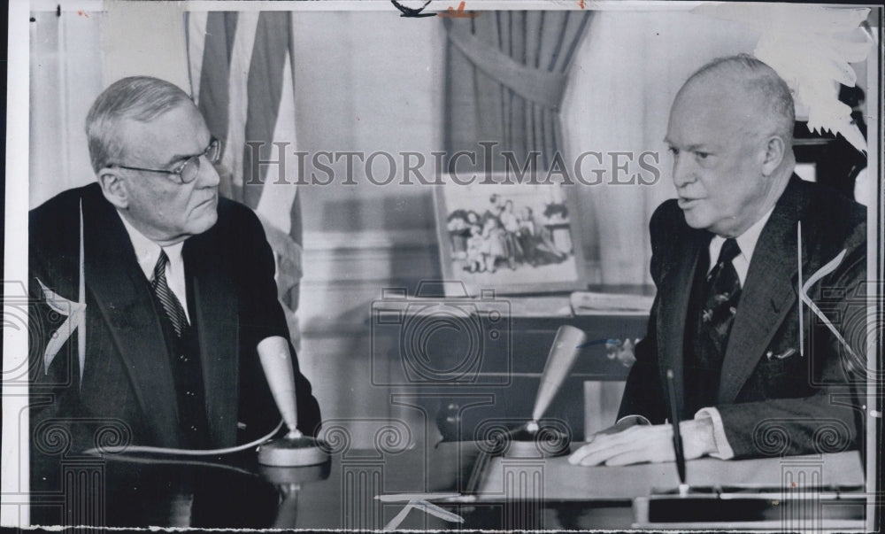 1955 President Eisenhower - Historic Images