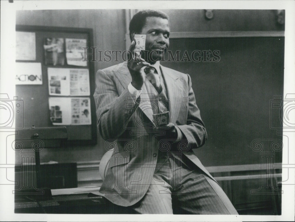 1982 Press Photo Sidney Poitier &quot;A Piece of the Action&quot; - Historic Images