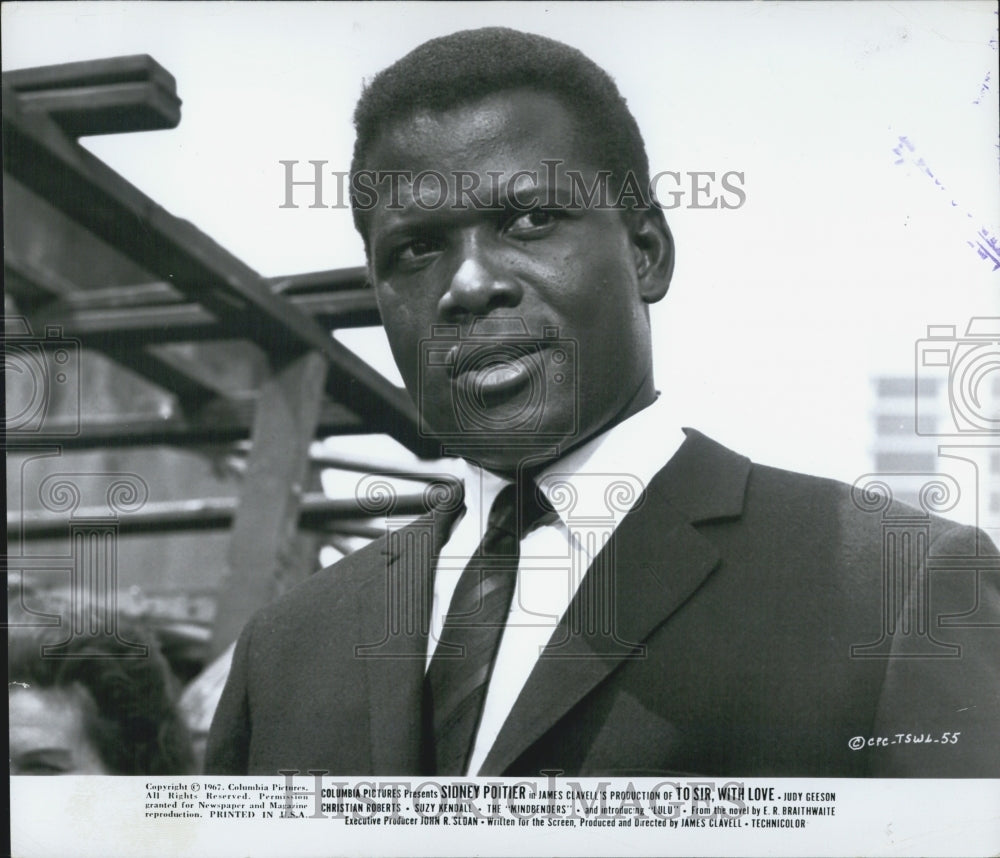 1967 Sidney Poitier - Historic Images