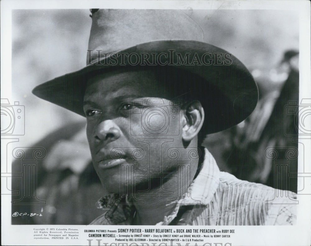 1972 Sidney Poitier in &quot;Buck &amp; the Preacher&quot;-Historic Images