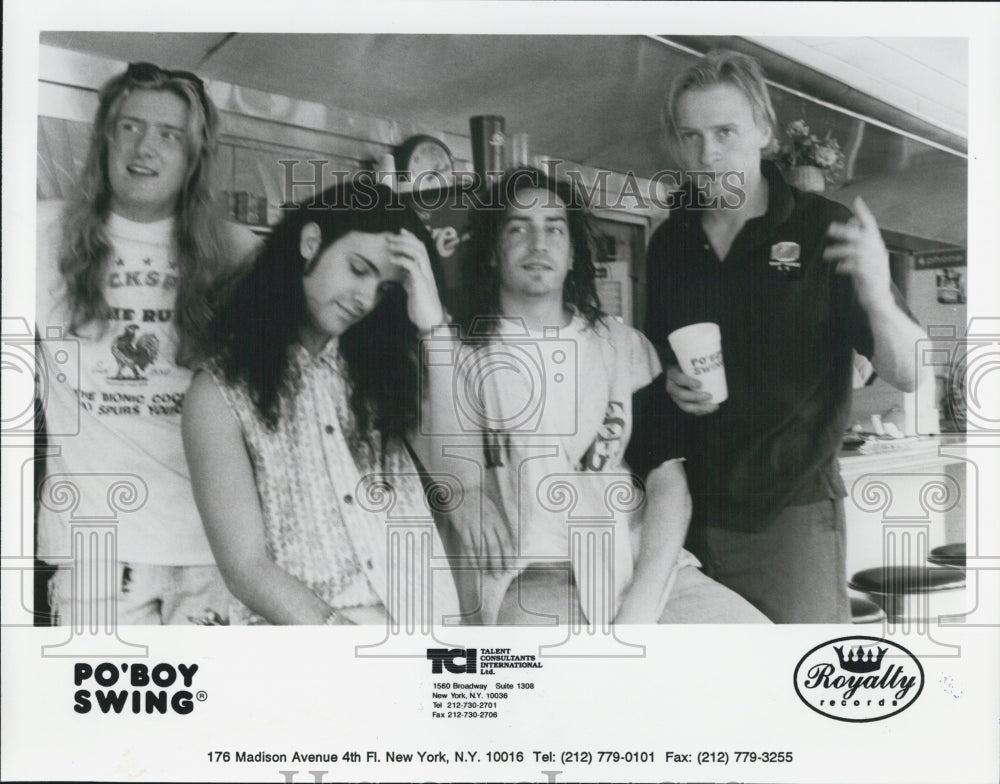 1995 Press Photo Po&#39;Boy Swing - Historic Images