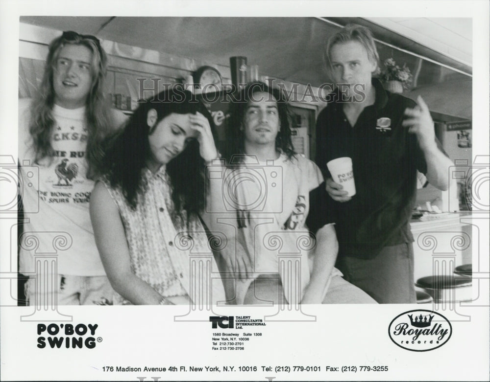 1995 Press Photo Po&#39;Boy Swing - Historic Images