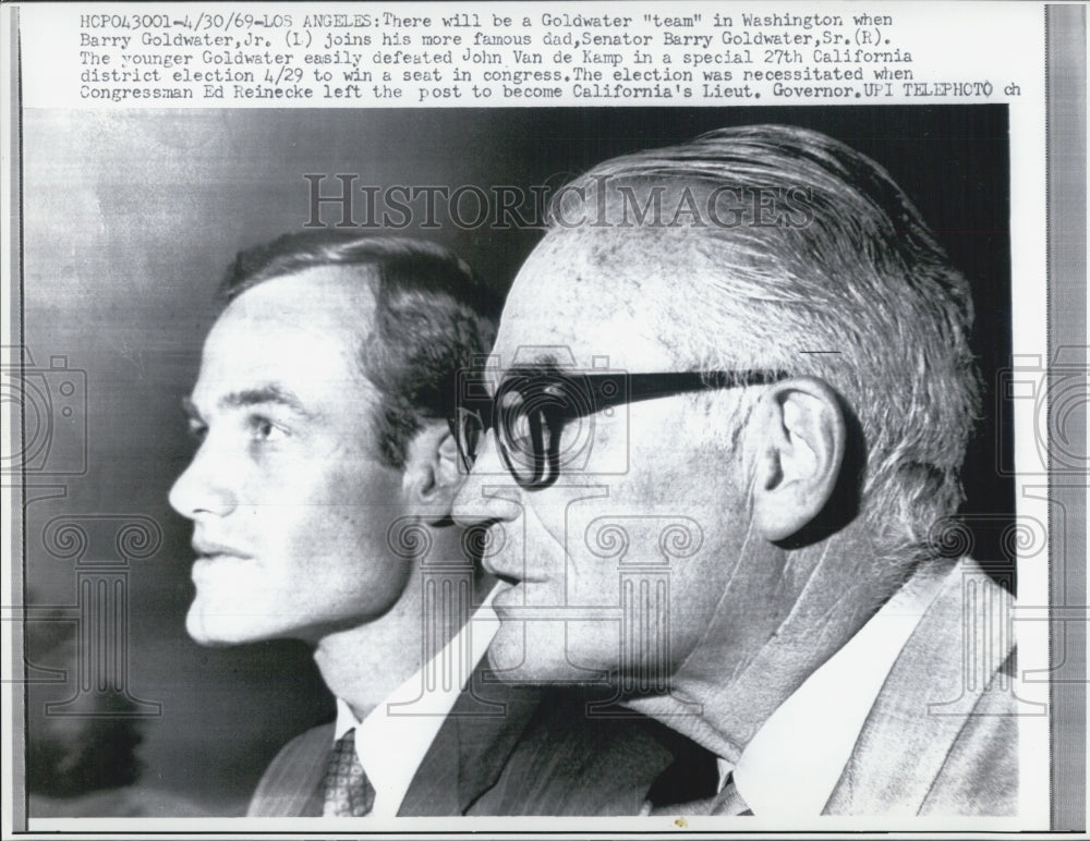 1969 Arizona Republican Barry Goldwater - Historic Images