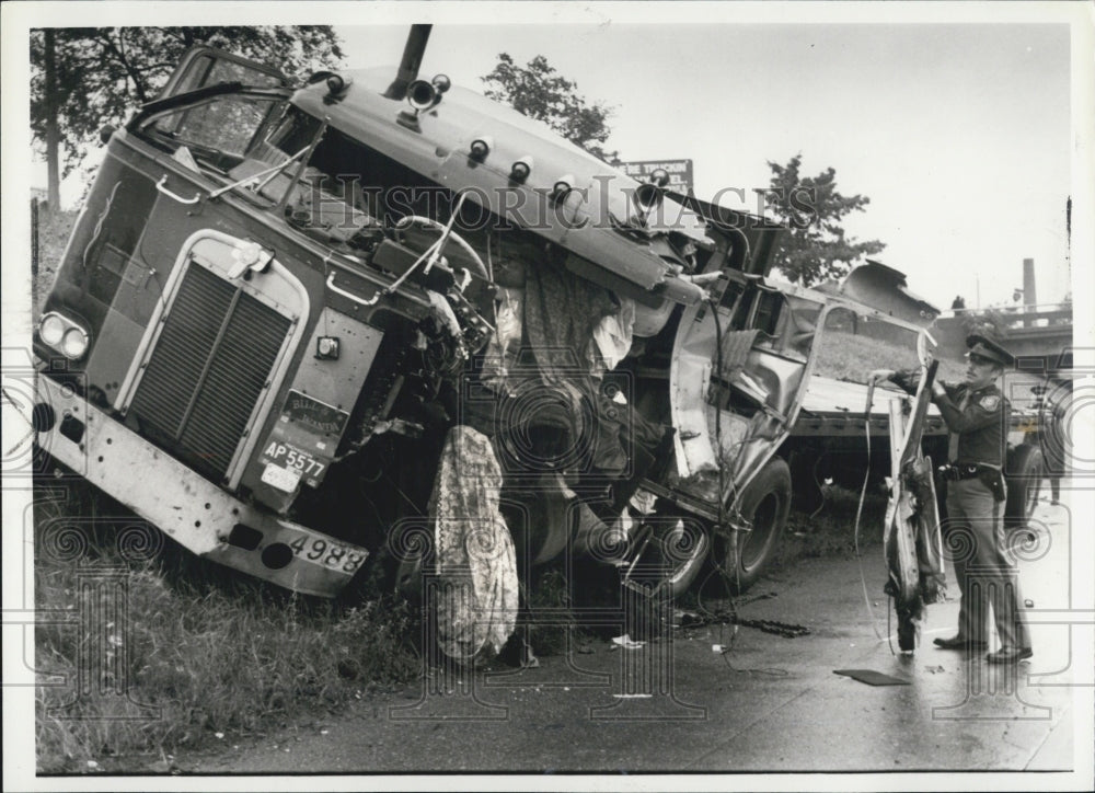 1986 Press Photo I-75 Fatal Accident - Historic Images